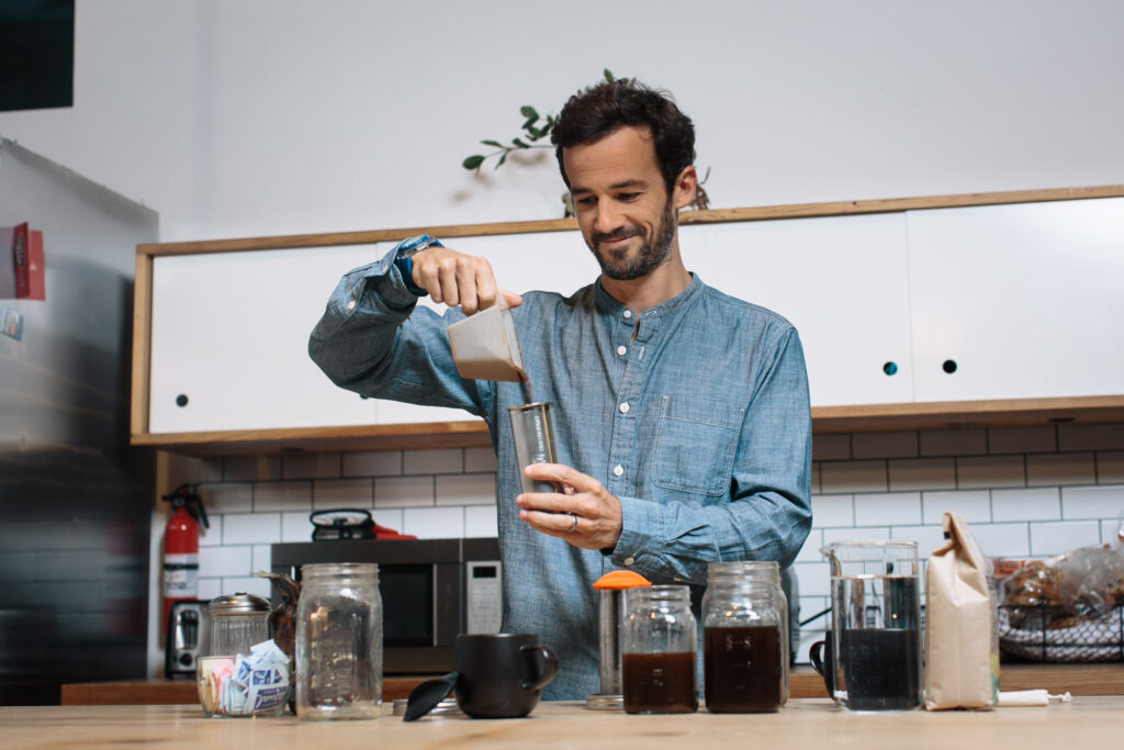 in barista mode