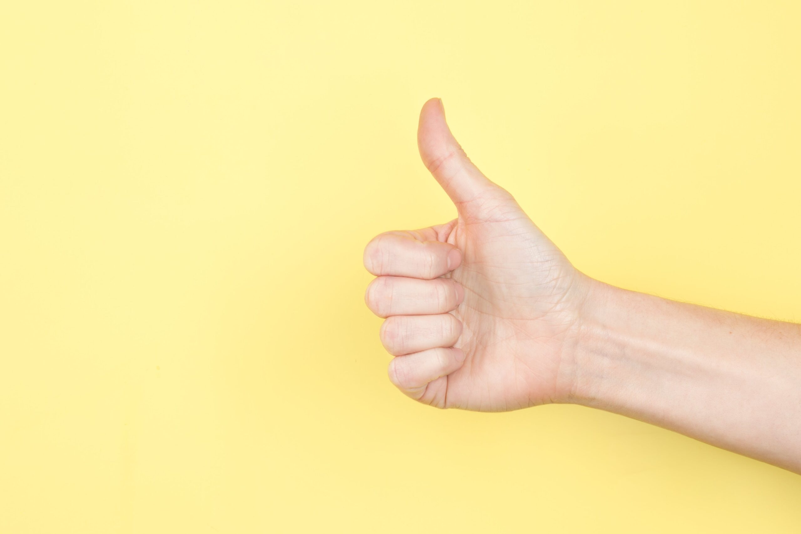 thumbs up