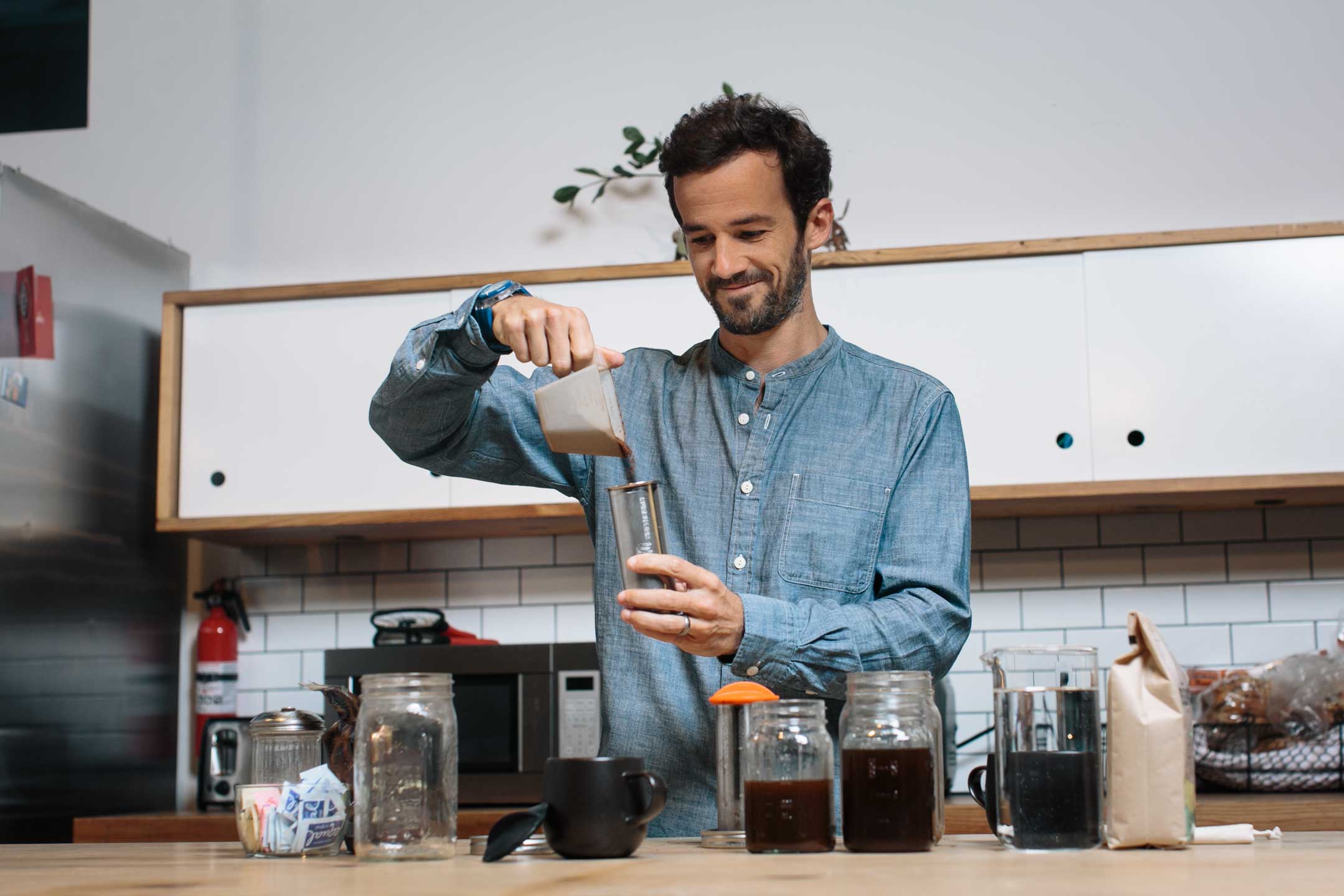 in barista mode